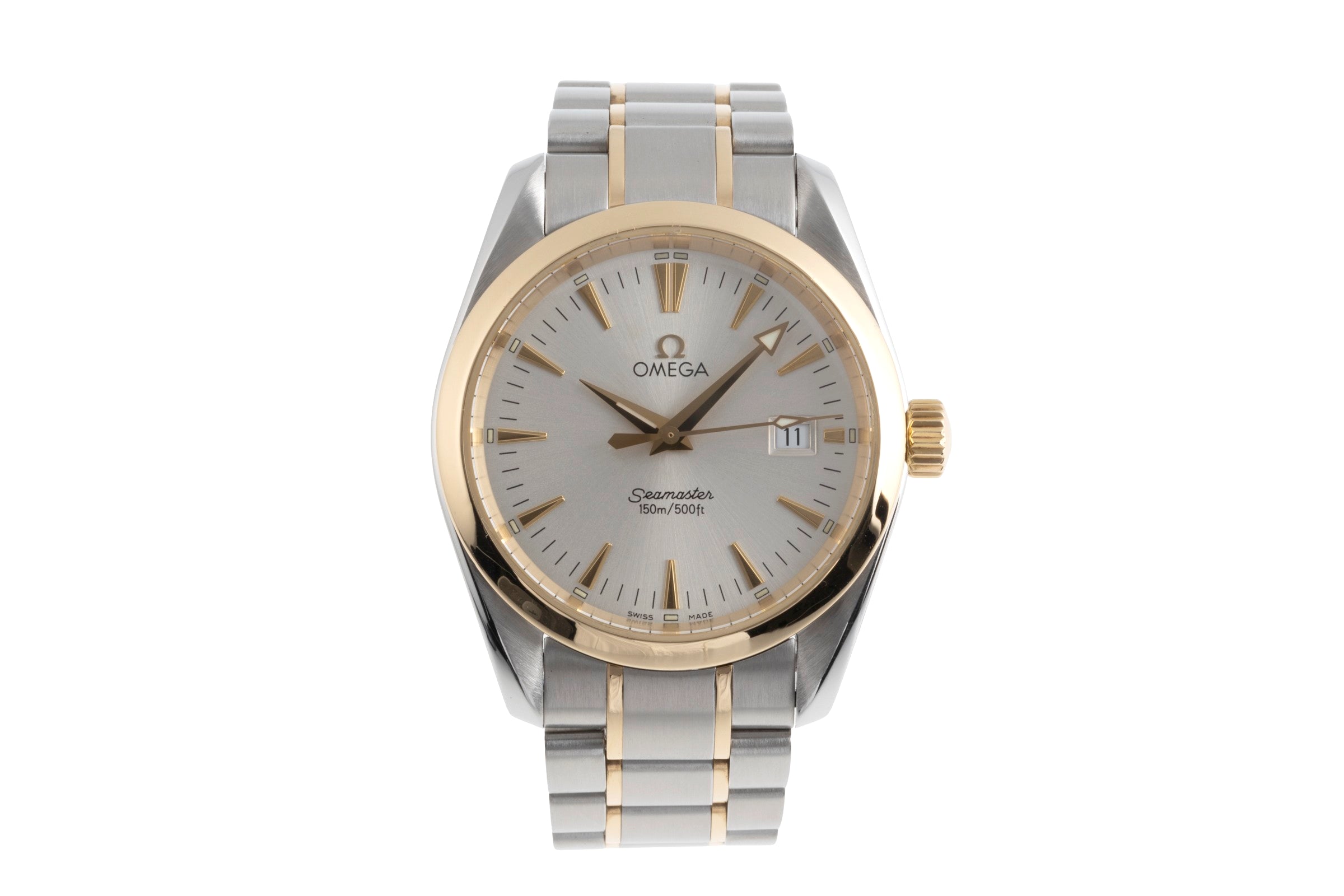 Omega Seamaster steel / gold quartz Kal. 1538 Ref. 2318.30.00