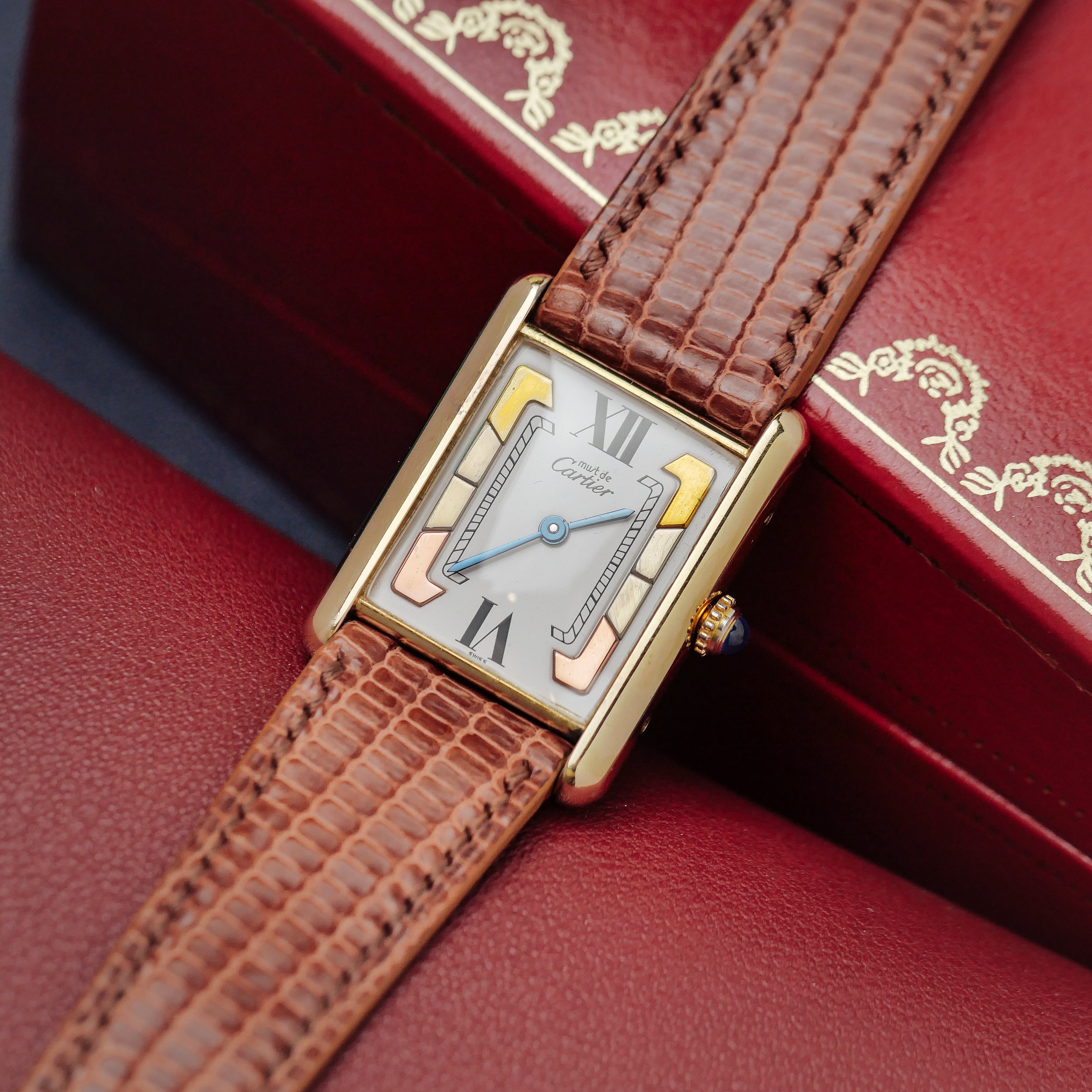 CARTIER MUST DE CARTIER TANK VERMEIL 