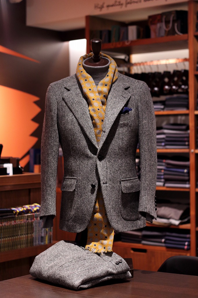 ツイードをスーツで仕立てることも可能です。 | ZERBINO BLOG