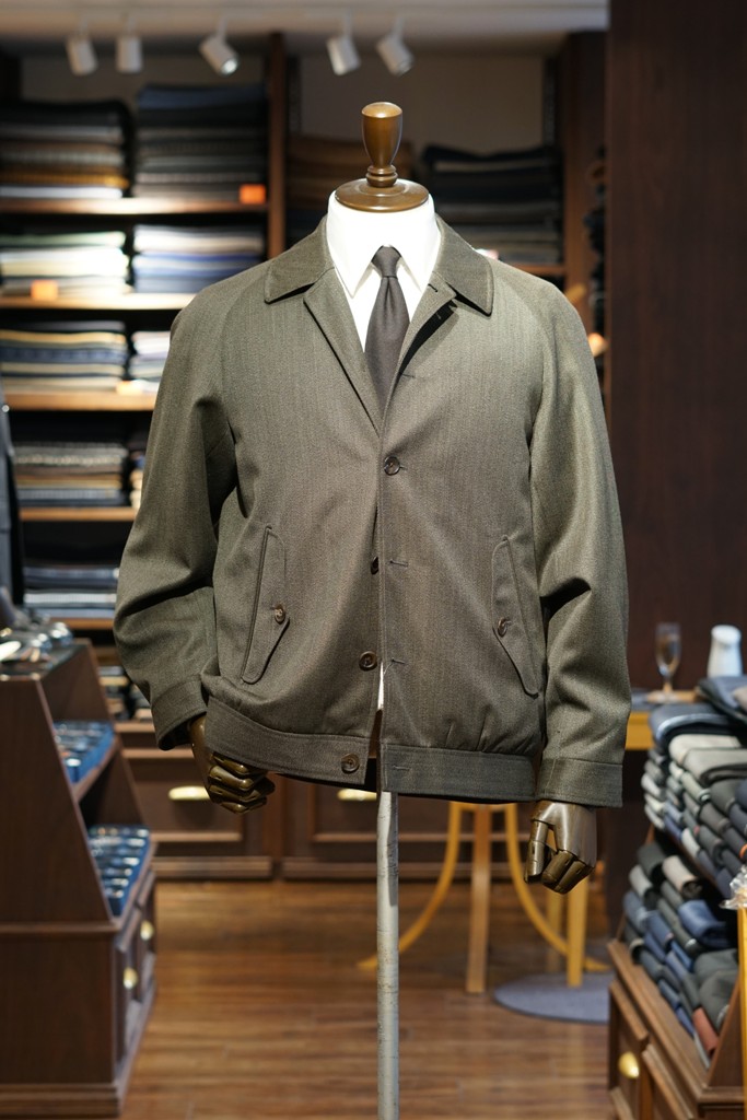 ハリントンジャケットもオーダーで可能です。 ~Harington Jacket