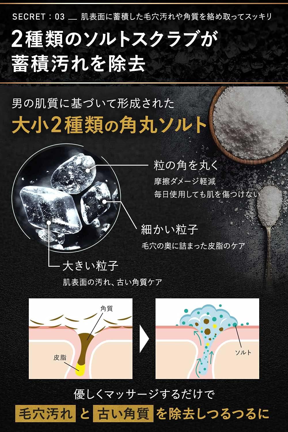 フェイシャルソルトスクラブ（ソルト洗顔）一覧 | ZIGEN（ジゲン）公式