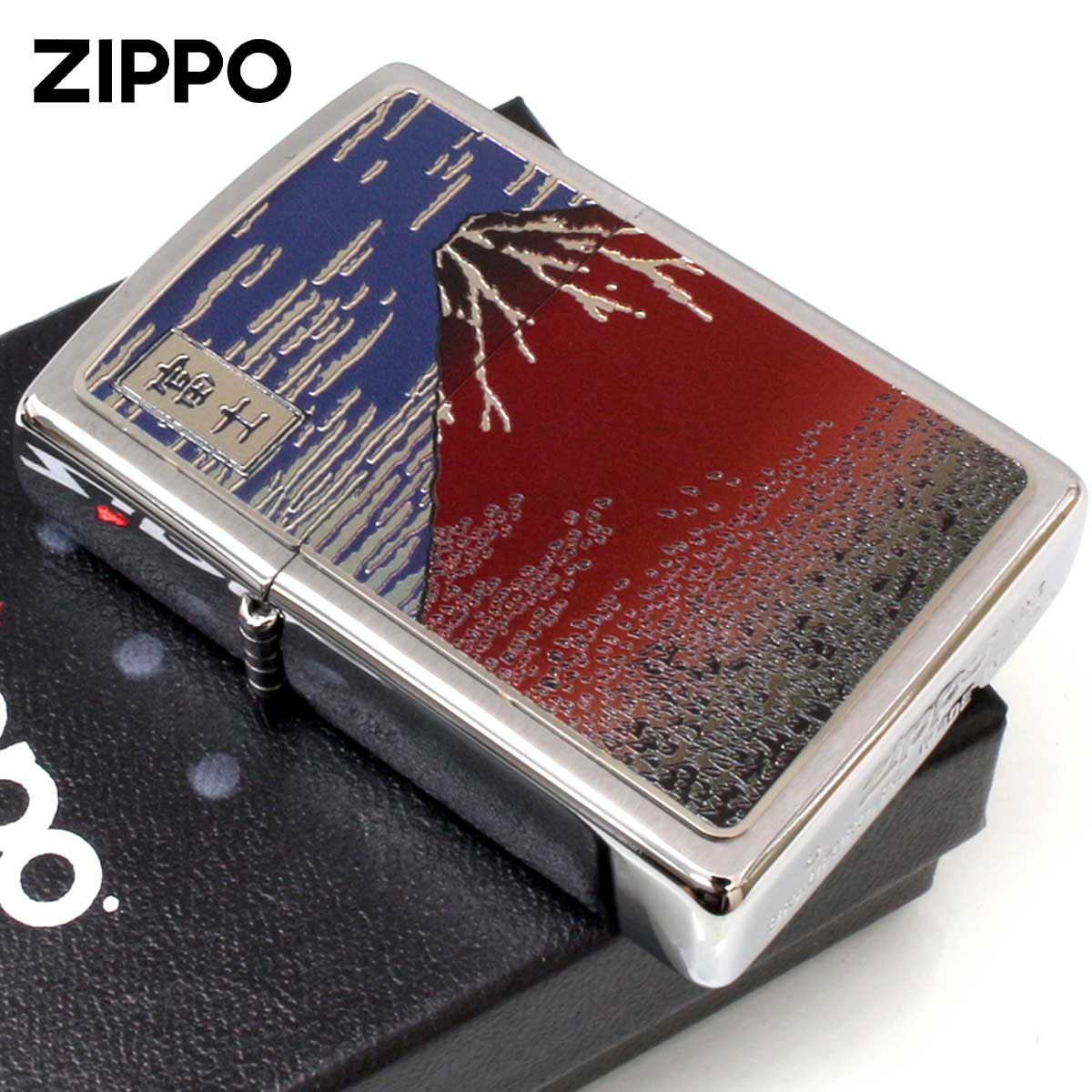 Zippo ジッポー 和柄 葛飾北斎 浮世絵 CP-KA メール便可｜Zippo専門店
