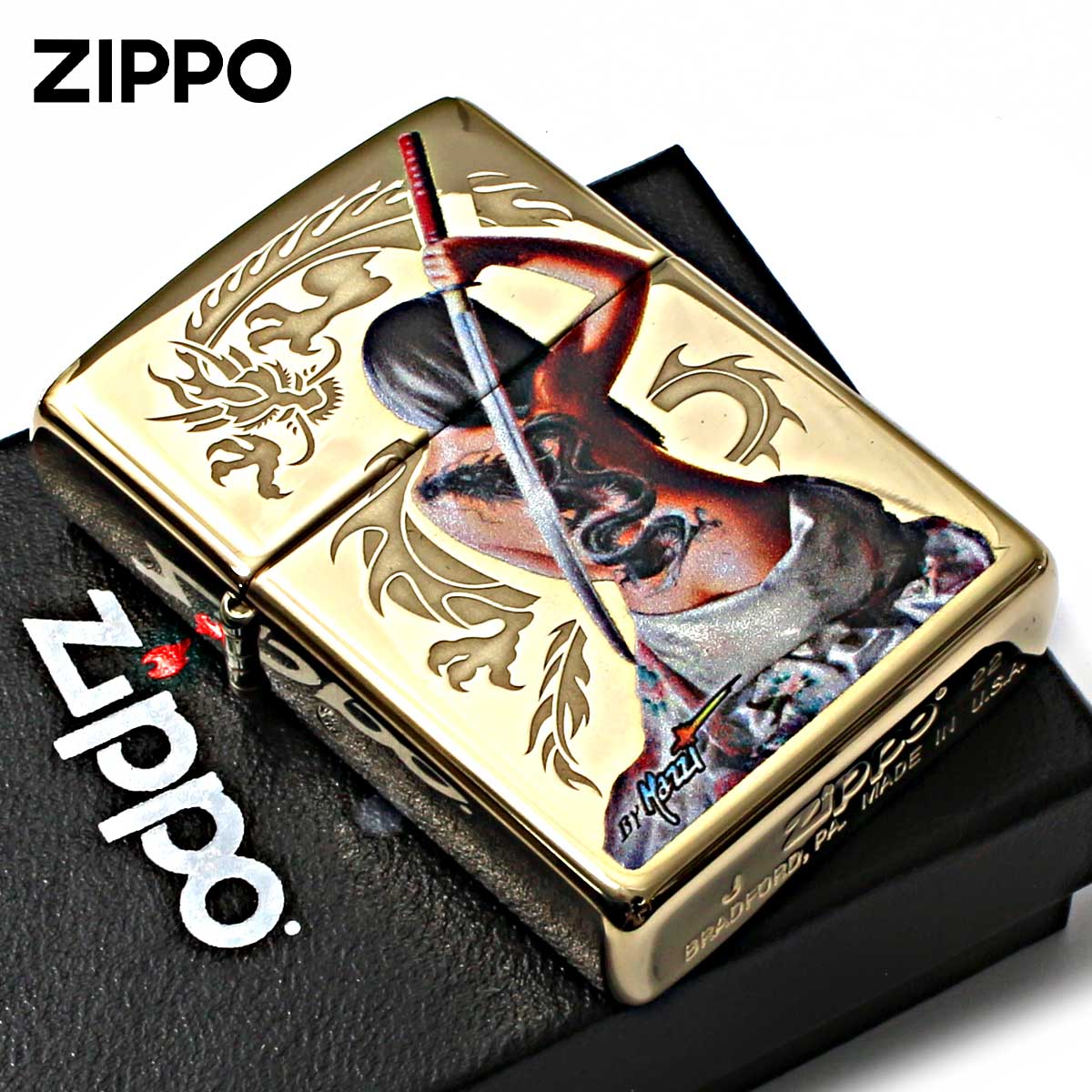 Zippo ジッポー クラウディオ マッツィ Claudio Mazzi Women Sword