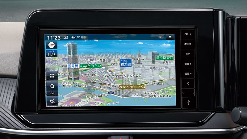 日産：オプショナルパーツ | ノート【NOTE】 | ナビゲーション／周辺