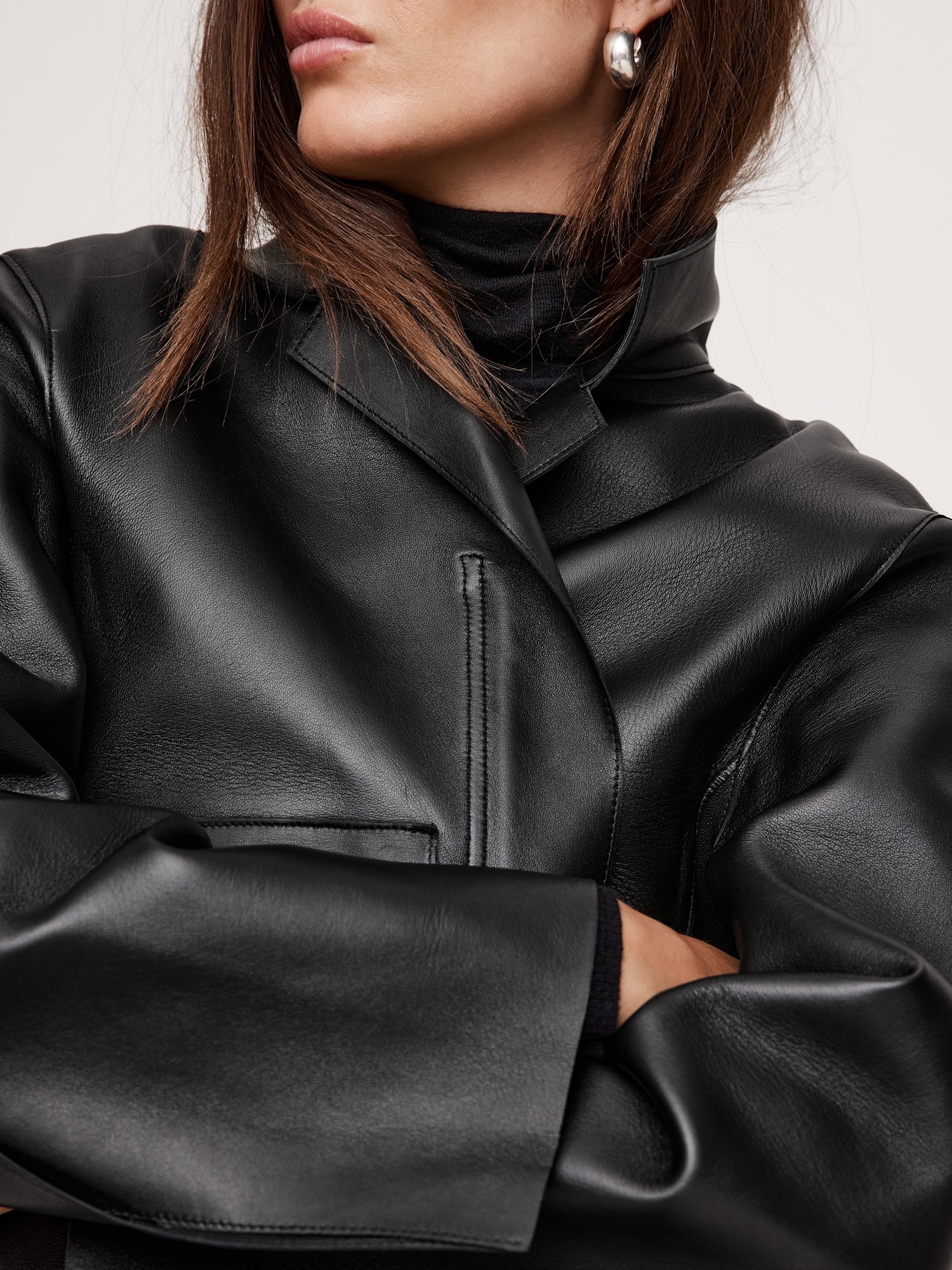 BANANA REPUBLIC公式オンラインストア | ボンデッドレザージャケット