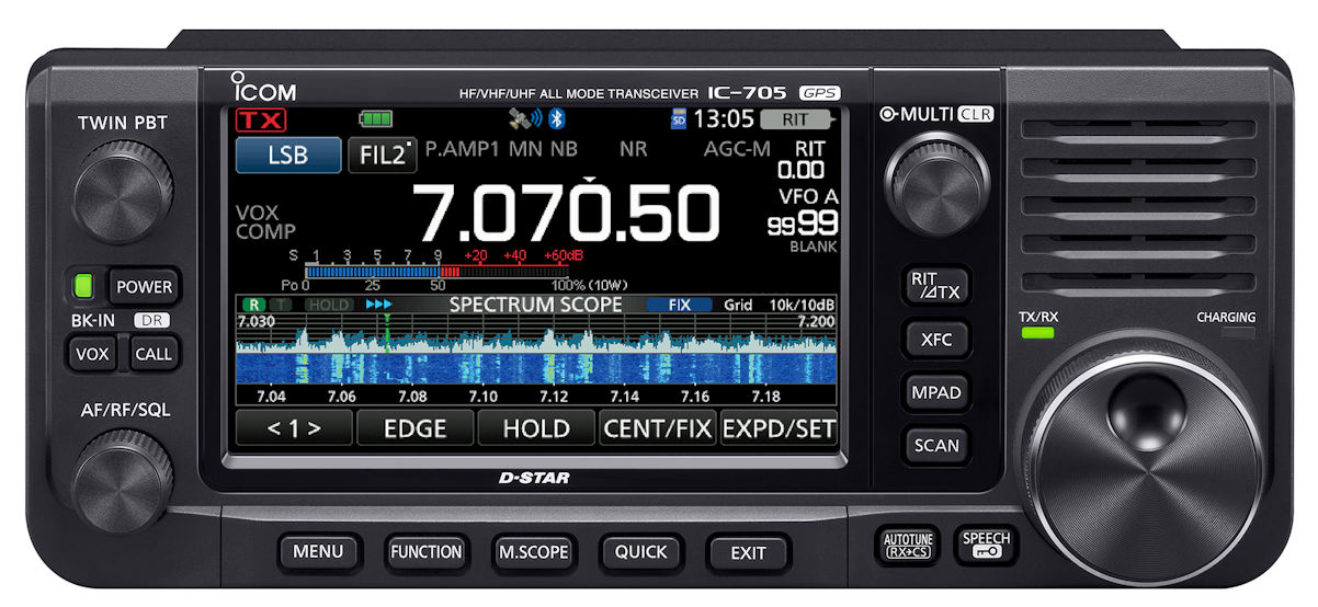 ICOM IC705 [IC705] - $1,499.95 : R&L Electronics, Amateur radio store