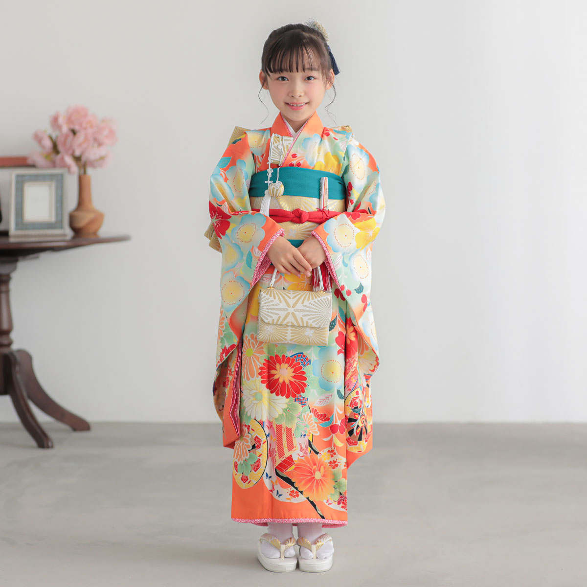 ☆きょんちゃん☆七五三 7歳女の子着物 乙葉ピンク ☆きょんちゃん