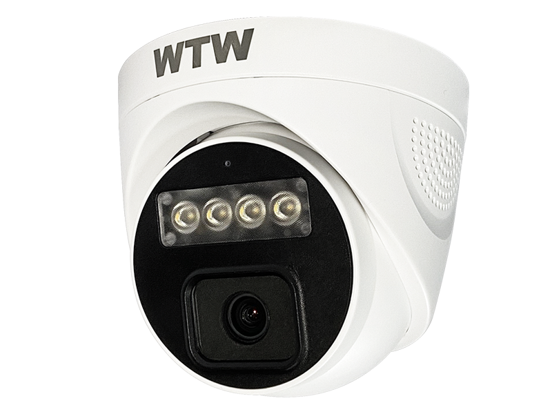 4K800万画素 XPoE専用 屋内仕様 IPC 防犯灯カメラ WTW-PRP1923EB【WTW