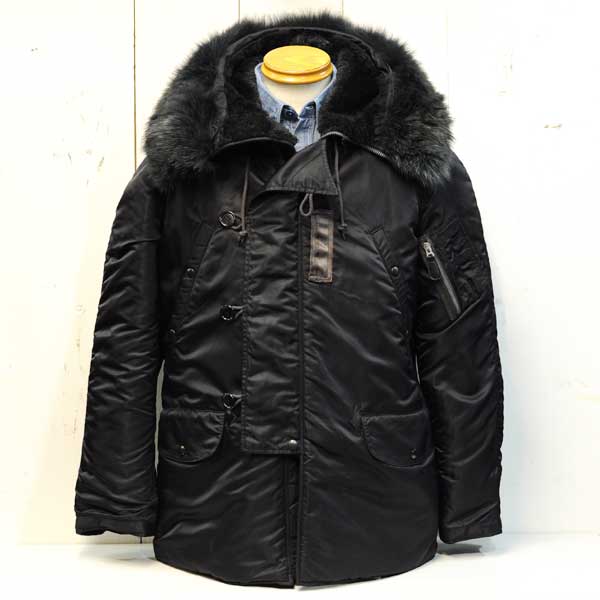 WILLIAM GIBSON(ウイリアムギブソン)by BUZZ RICKSONS・BLACK N-3B