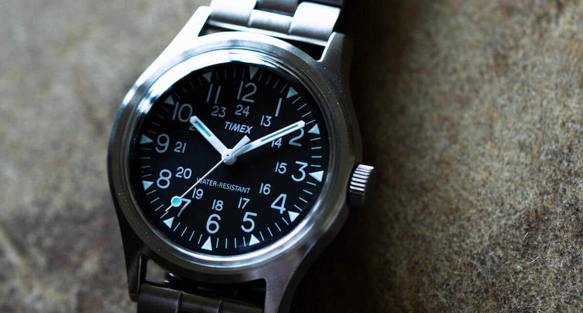 Acquire | Engineered Garments flips the dial of the Timex Camper