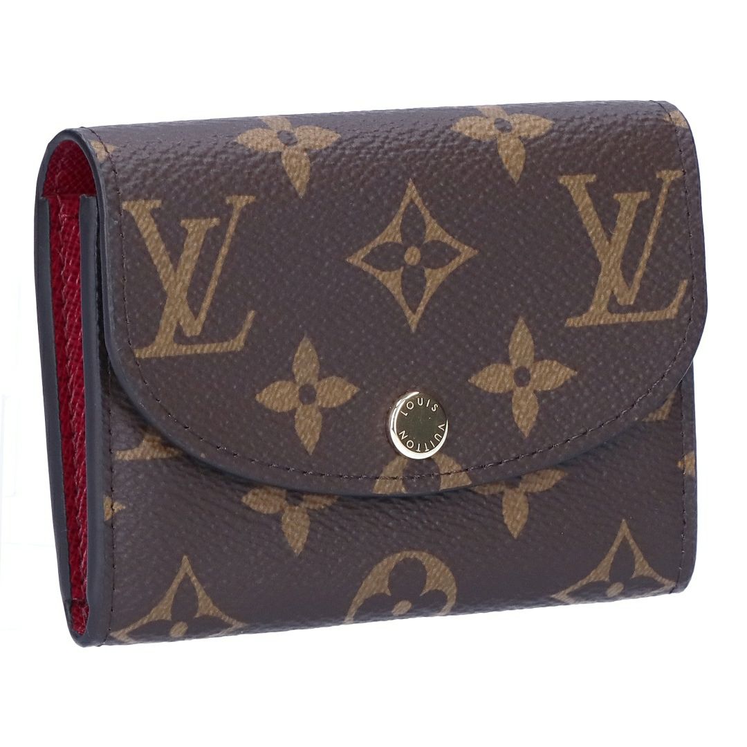 ルイヴィトン LOUIS VUITTON 折財布 ミニ財布 ポルトモネ・ロザリ
