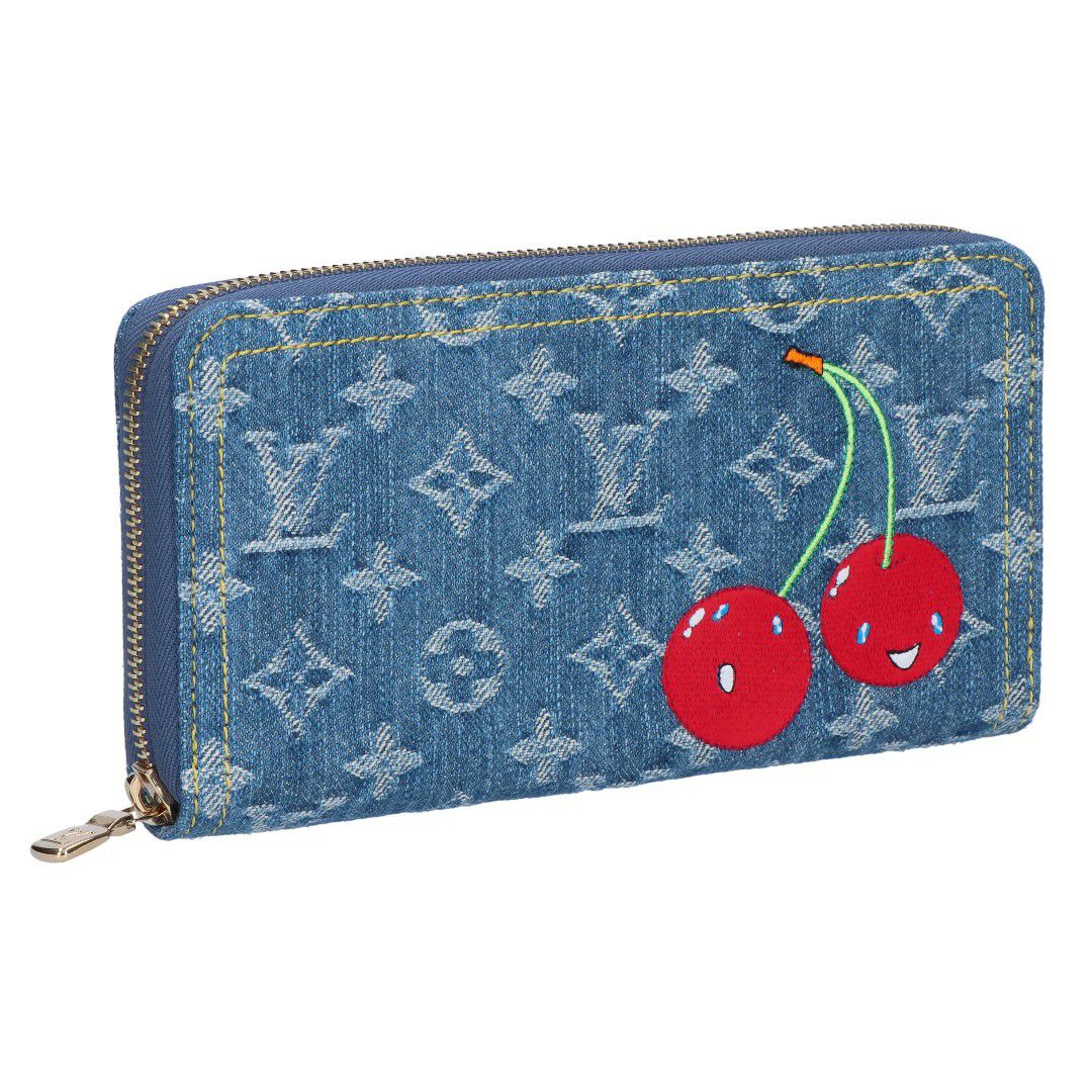 ルイヴィトン LOUIS VUITTON 長財布 LV×村上隆 M23161 LV × TM