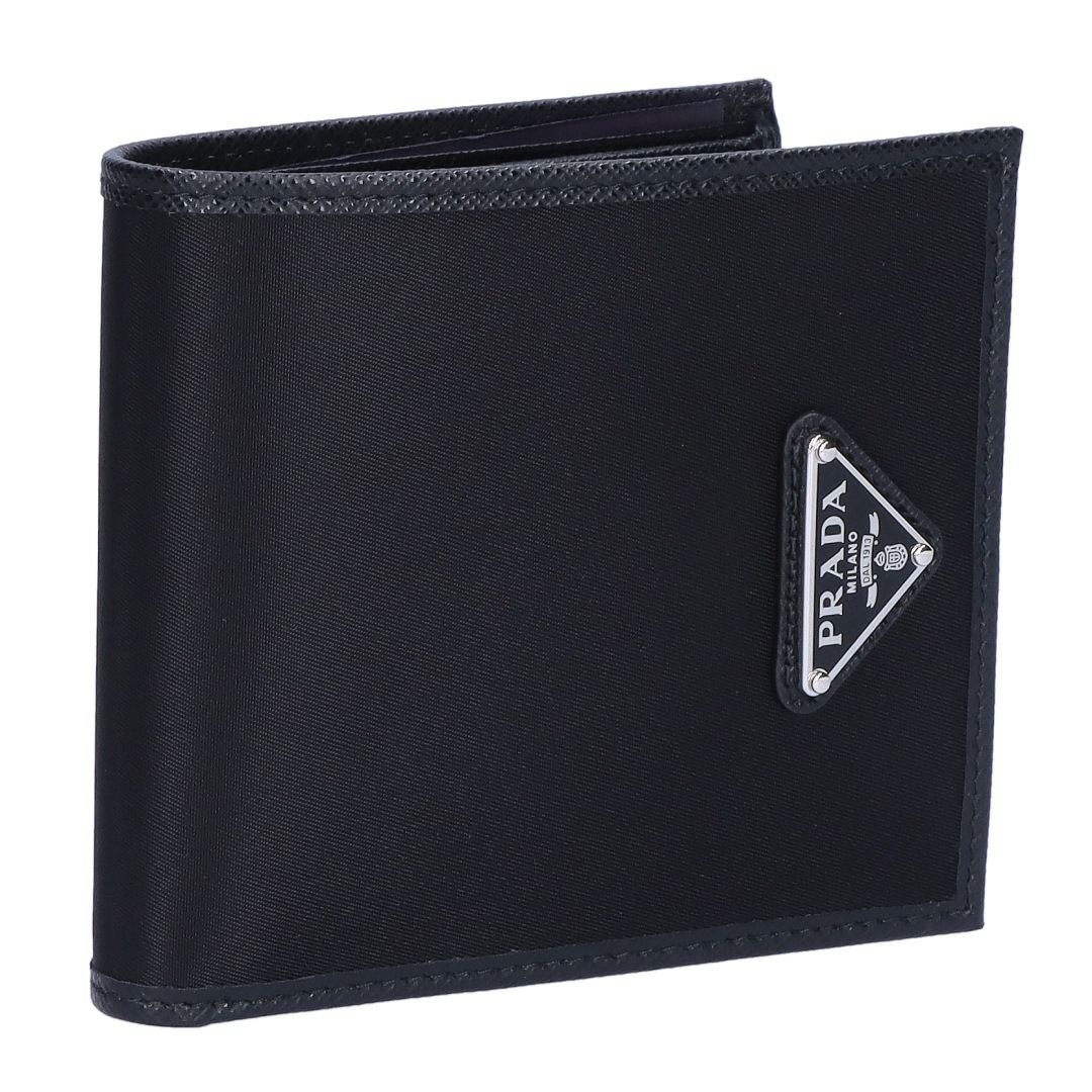 プラダ PRADA 折財布 二つ折り財布 TESSUTO+SAFFIAN テスート