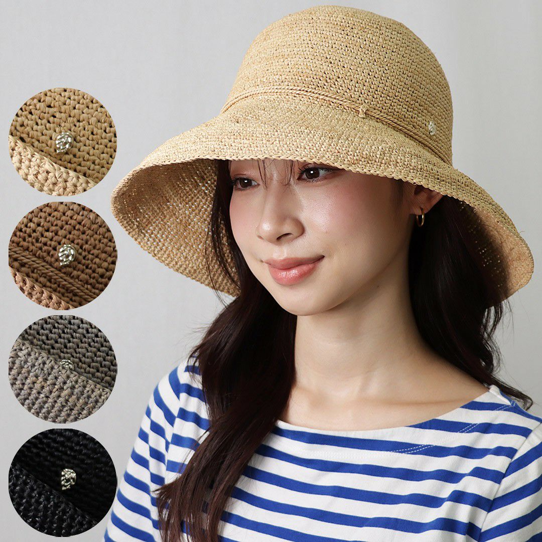 ヘレンカミンスキー HELEN KAMINSKI 帽子 ハット ラフィアハット