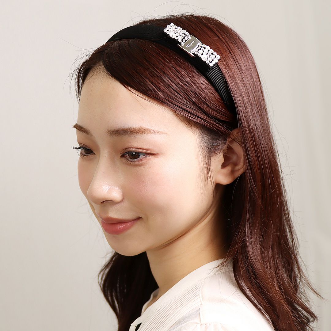 フェラガモ ヘアバンド カチューシャ 【VARA：ヴァラ】 347581 713034