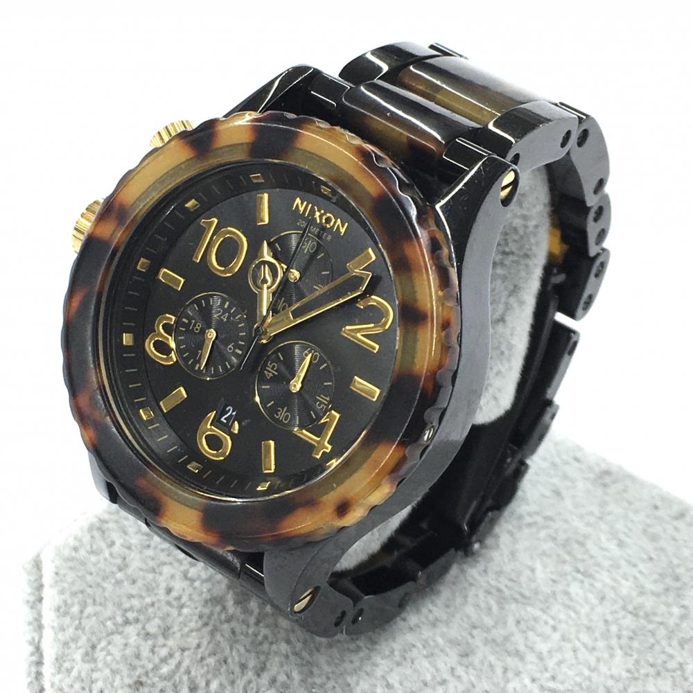 ニクソン/腕時計/MINIMIZE/べっ甲柄の高価買取【リサイクルティファナ】