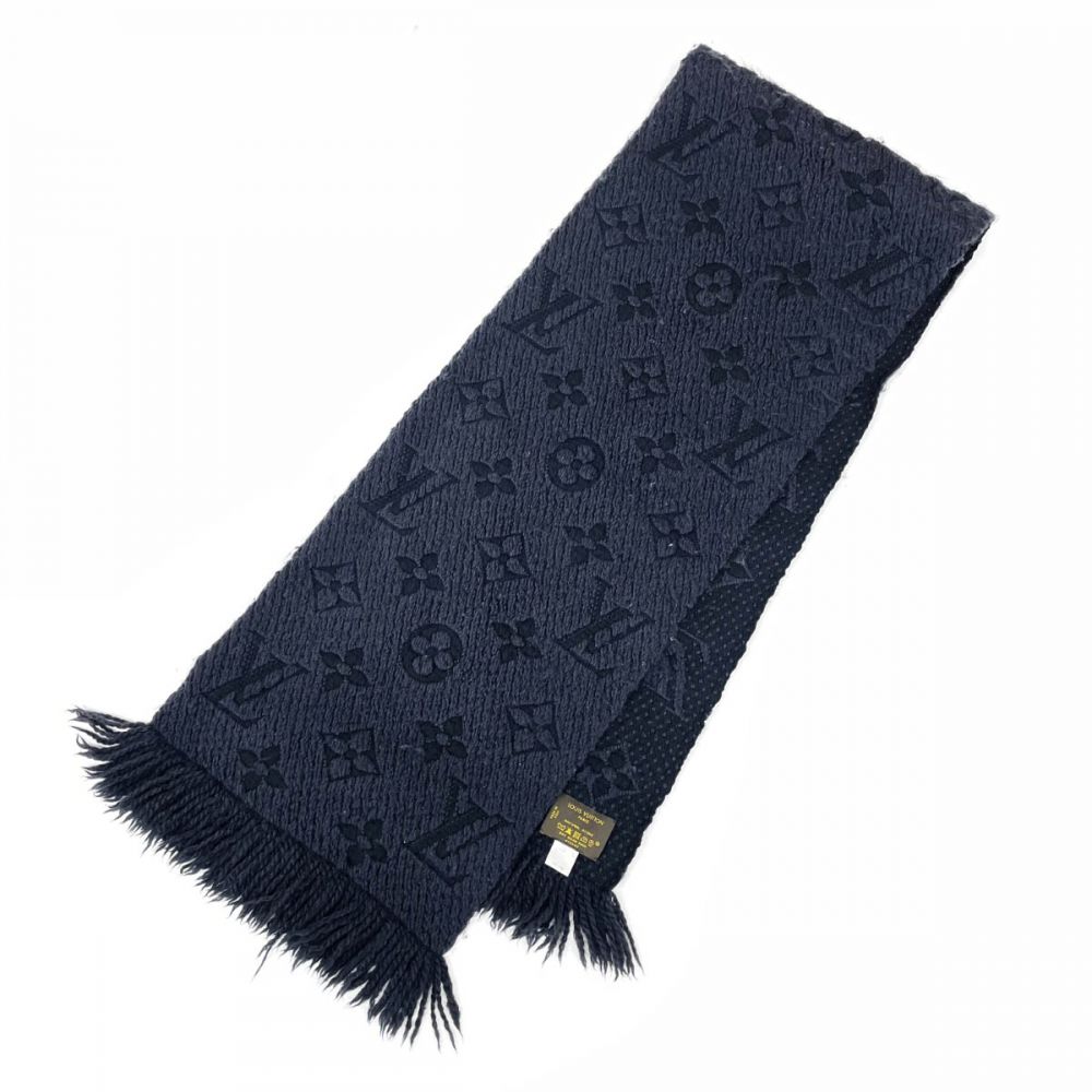 ルイヴィトン/マフラー/エシャルプ・ロゴマニア/グレーの高価買取