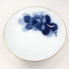 大倉陶園/花瓶/ブルーローズ/高さ28cm/20A/8011/ケース付の高価買取