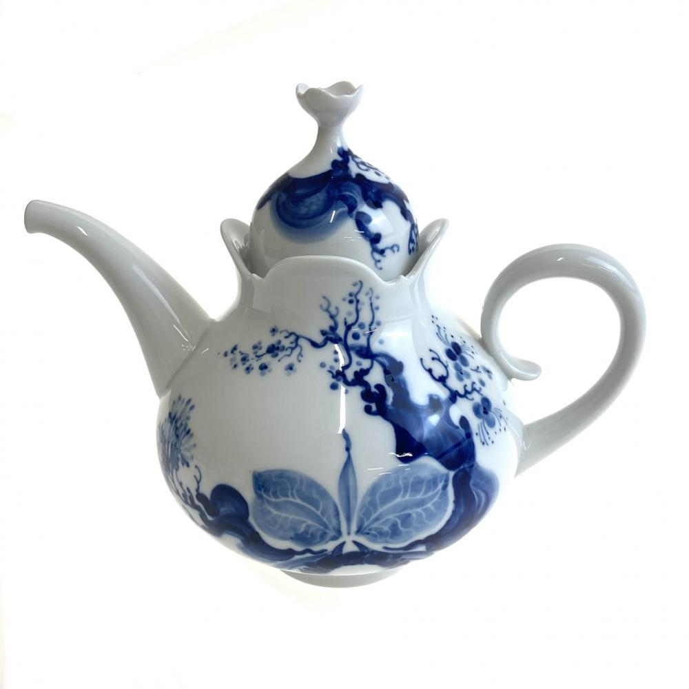 マイセン/ティーポット/ブルーオーキッド/箱なしの高価買取