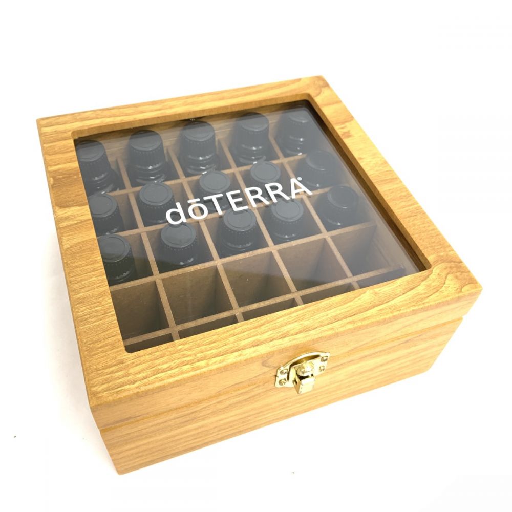 ドテラ エッセンシャルオイルセット 木箱 doTERRA 木箱 オイル セット