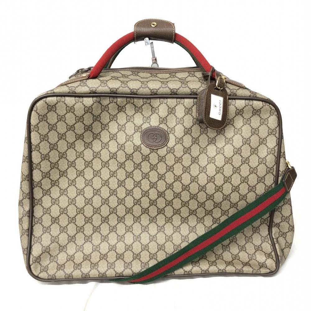 オールドグッチ/2WAYボストンバッグ/ガーメント/012 39 4863/GGプラス