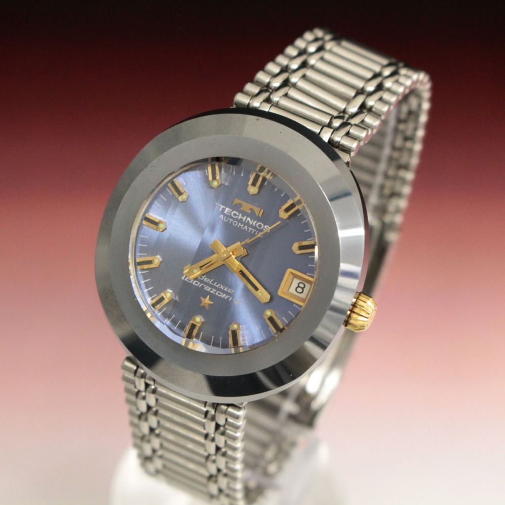 テクノス デラックス ボラゾン2 自動巻き腕時計の高価買取【リサイクル