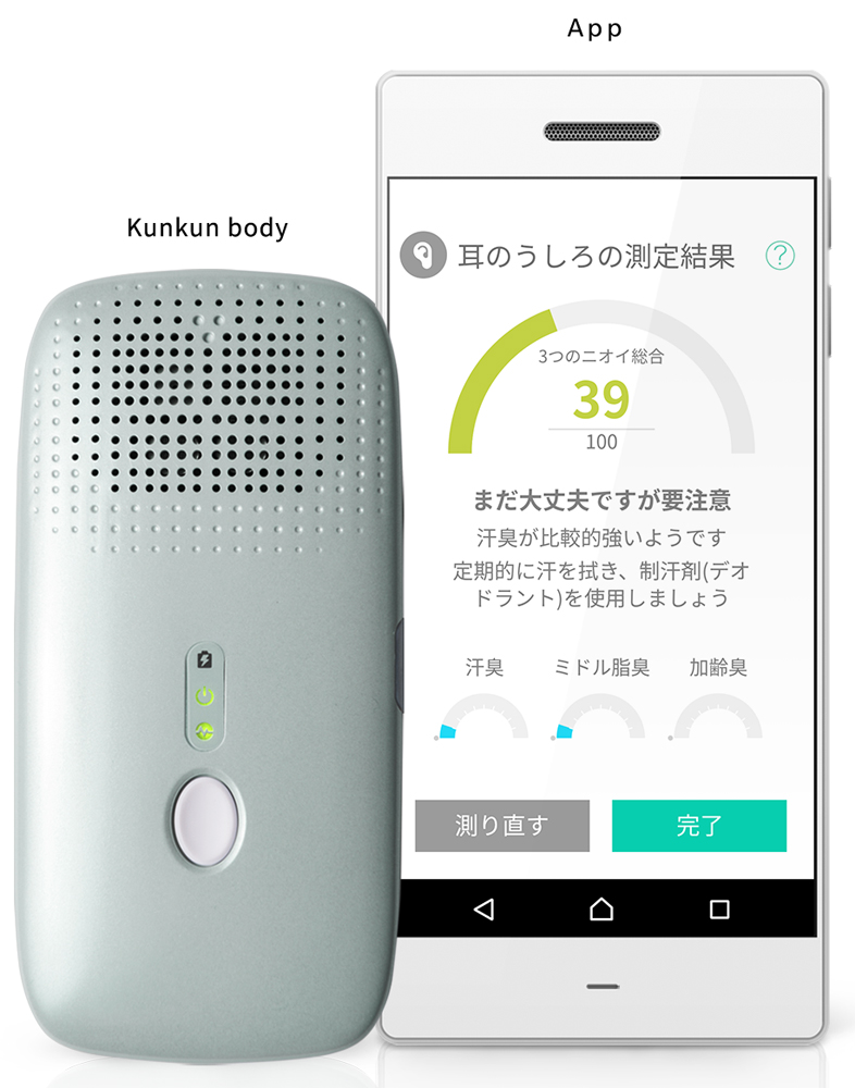 体臭を嗅ぎ分けて可視化、コニカミノルタが3万円で発売 | 日経クロス