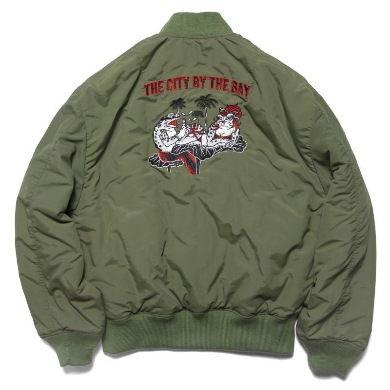 HAIGHT x SCRIBE TATTOO Bomber Jacket