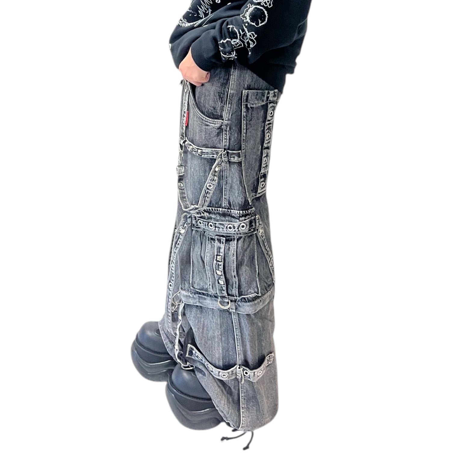 TRIPP NYC（トリップニューヨークシティ）//DENIM FULL FORCE PANT FOG