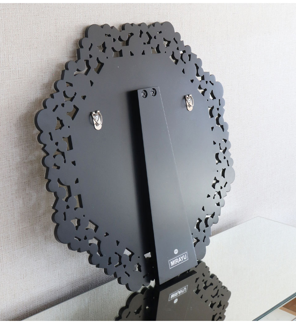 Miruge 八角形ウォールミラー（ジュエル） 壁掛け鏡 幅51cm 【送料無料