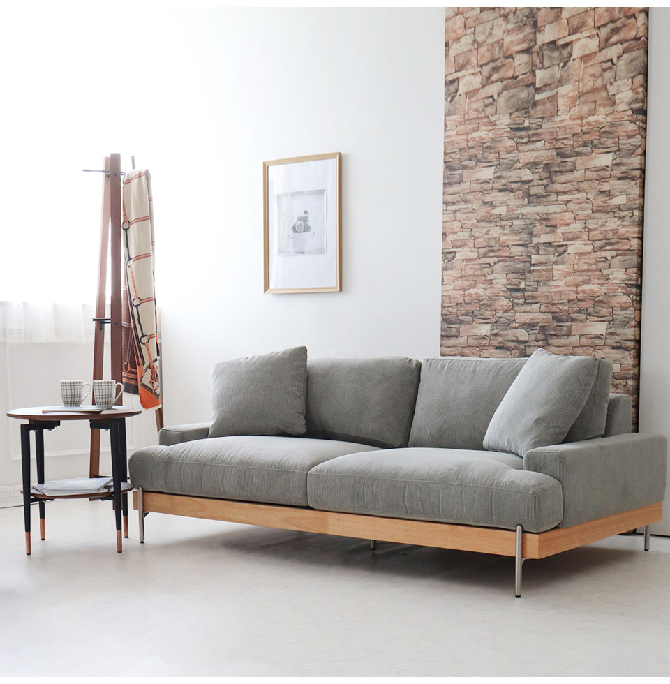 ローソファ おしゃれ 3人掛け ソファー お掃除ロボ対応 高級 グレー