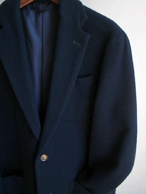 AURALEE Supersoft Flannel Jacket | 大阪心斎橋のメンズ洋服の