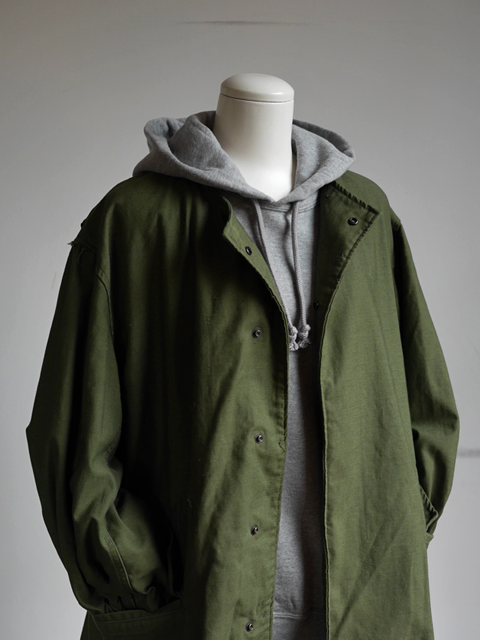 AURALEE Back Wool Sweat Big Parka | 大阪心斎橋のメンズ洋服の