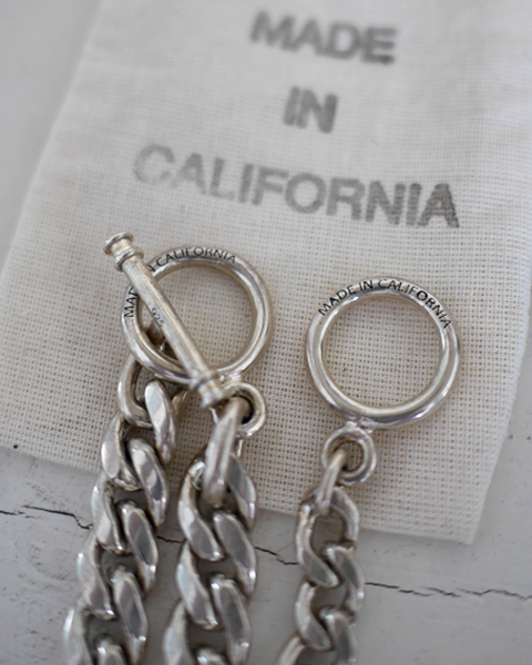 MADE IN CALIFORNIA T-BAR CHAIN BRACELET | 大阪心斎橋のメンズ洋服の