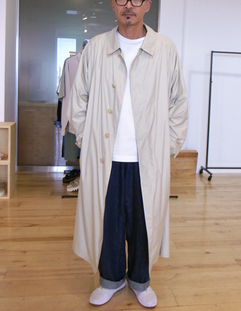 AURALEE Super Light Polyester Soutien Collar Coat | 大阪心斎橋の