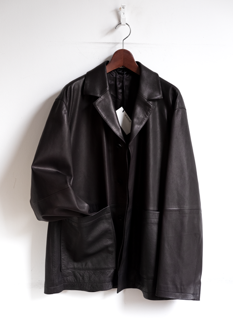 AURALEE Goat Leather Jacket | 大阪心斎橋のメンズ洋服のセレクト