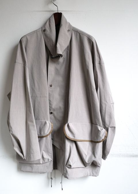 AURALEE Washed Finx Ripstop Chambray Big Field Blouson | 大阪