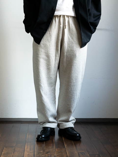 COMOLI コットン吊裏毛パンツ | 大阪心斎橋のメンズ洋服のセレクト