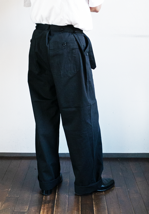 AURALEE Hard Twist Finx Heavy Chino Belted Pants | 大阪心斎橋の