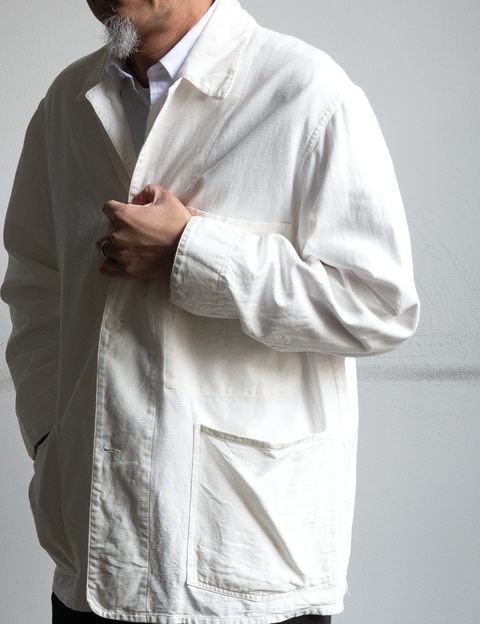 COMOLI ホワイト 1938ジャケット | 大阪心斎橋のメンズ洋服のセレクト