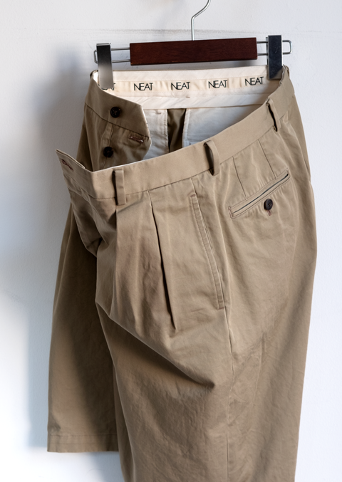 NEAT Chino Shorts | 大阪心斎橋のメンズ洋服のセレクトショップ山口