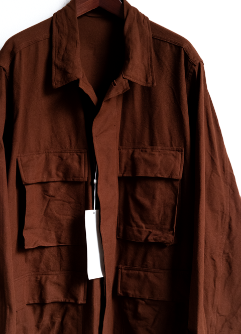 COMOLI ブラウンB.D.U ジャケット | 大阪心斎橋のメンズ洋服のセレクト