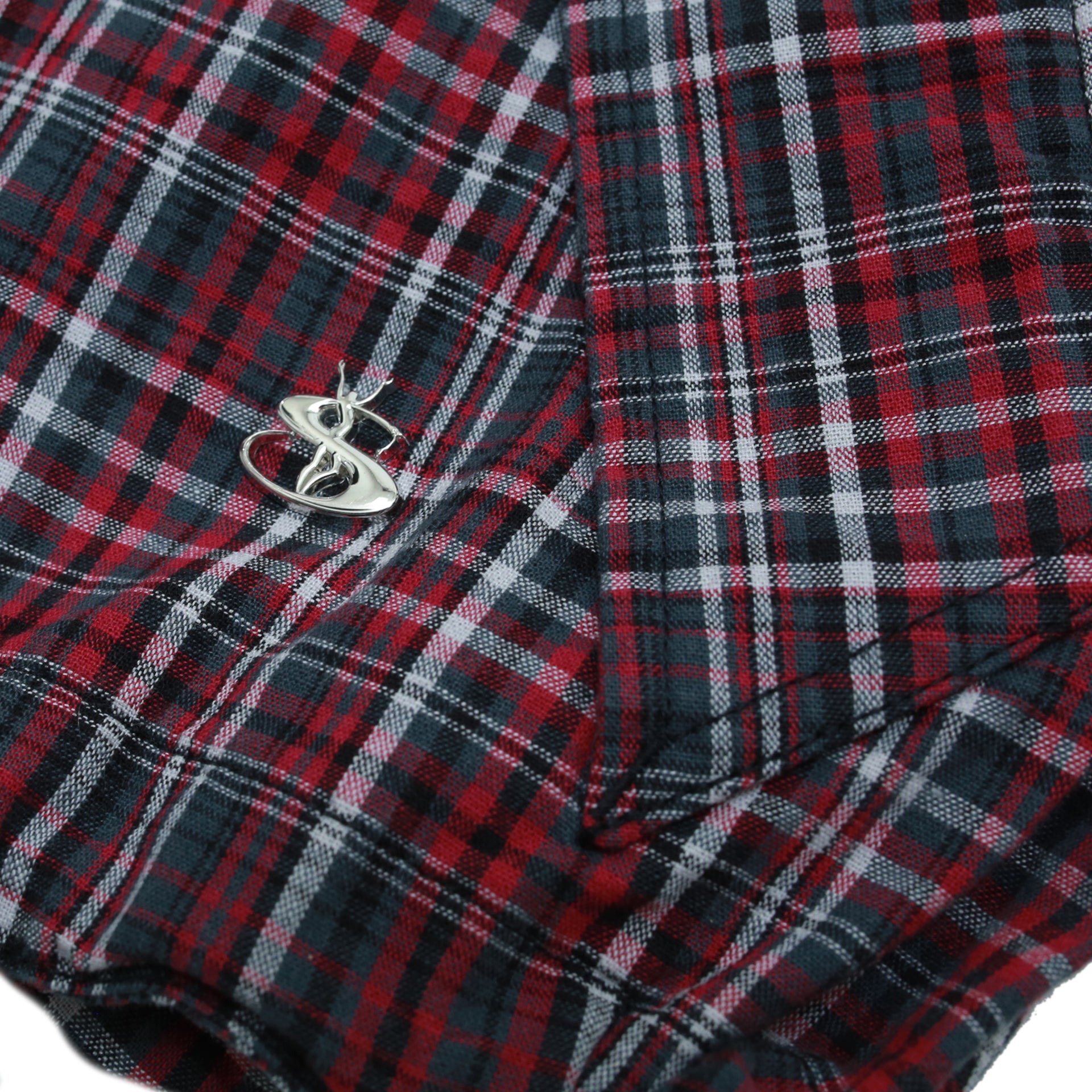 Plaid Pullover (Black/Red) – YARDSALE