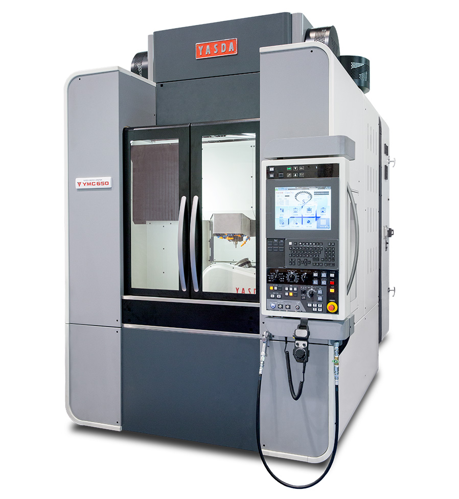 YMC 650+RT20 Vertical 5-Axis Micro Center | Yasda Precision America