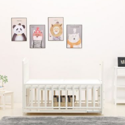 スリーオープンベッド b-side DX（ビーサイド デラックス）【ホワイト