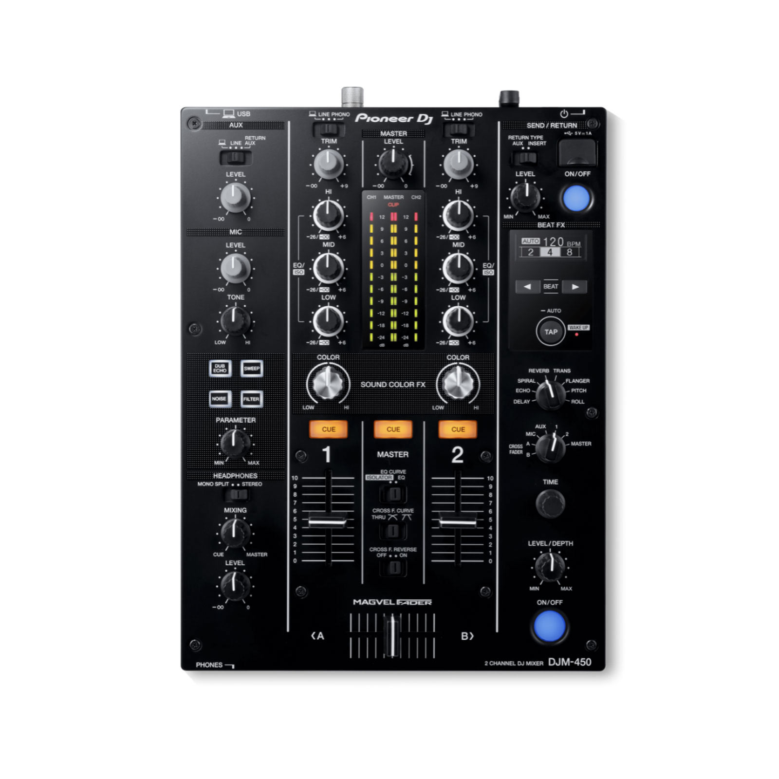 Pioneer DJ DJM-450 - Yellow DJ Academy