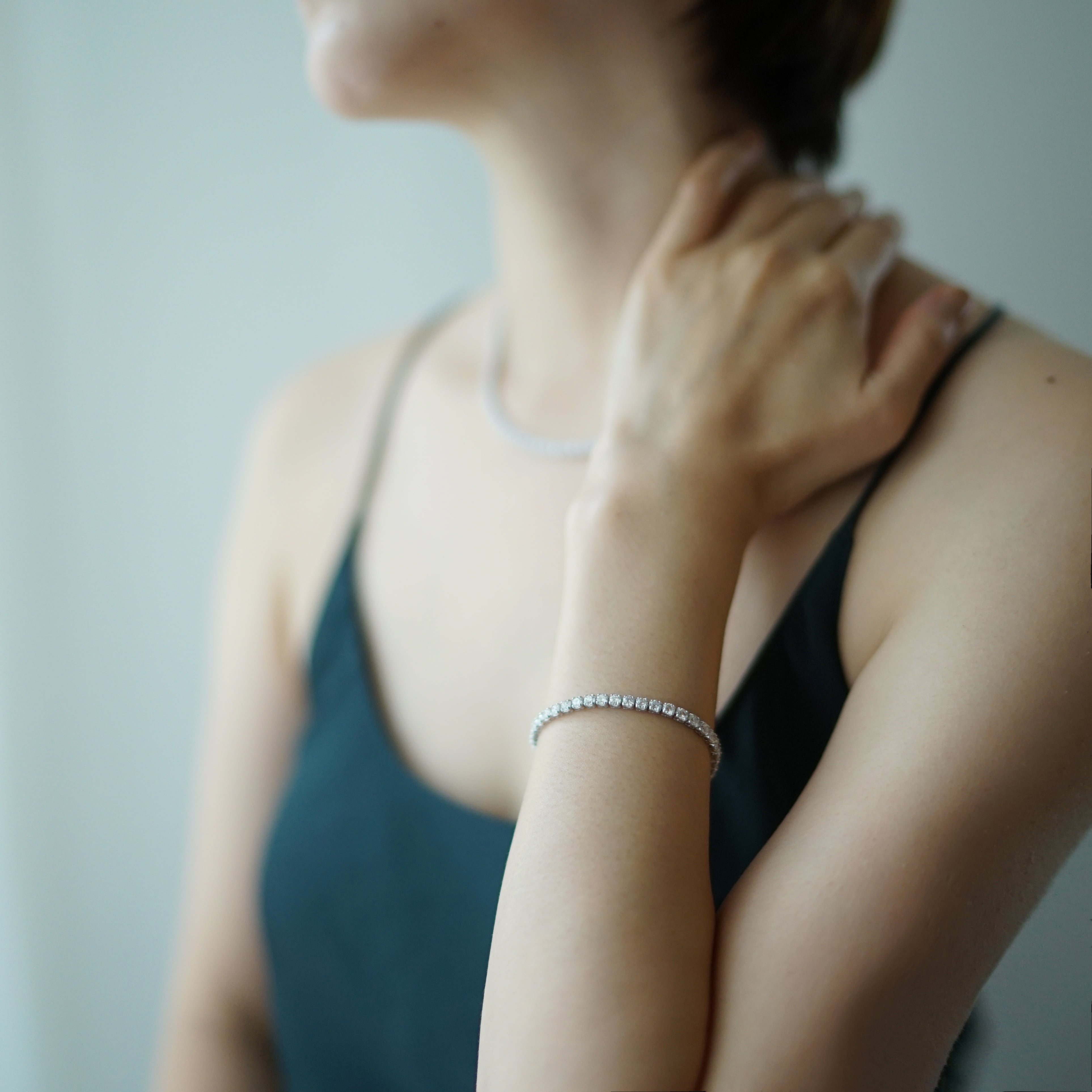 ｵｰﾀﾞｰ品】Sparkle Tennis Bracelet M 4.6ct～5.3ct – YON (ヨン