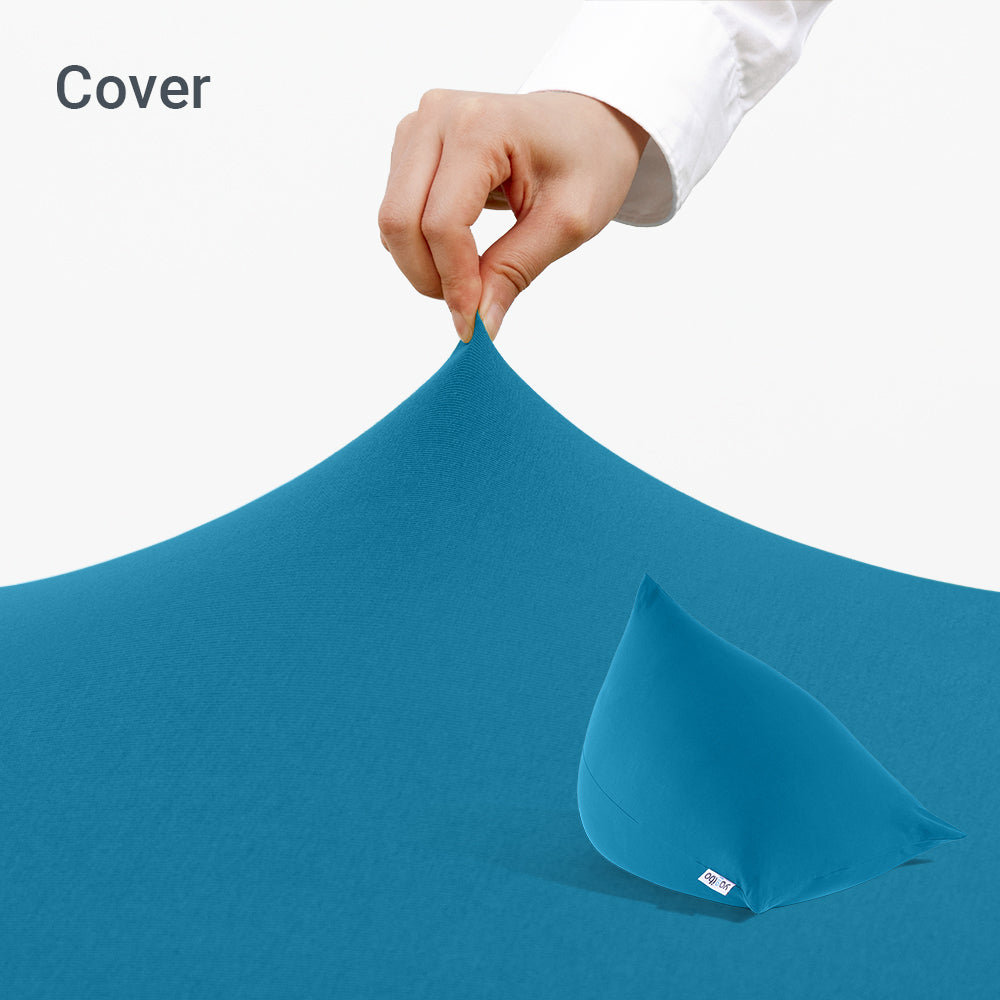 専用✨新品✨箱無しヨギボー ピラミッド用カバー ペールブルーベージュ