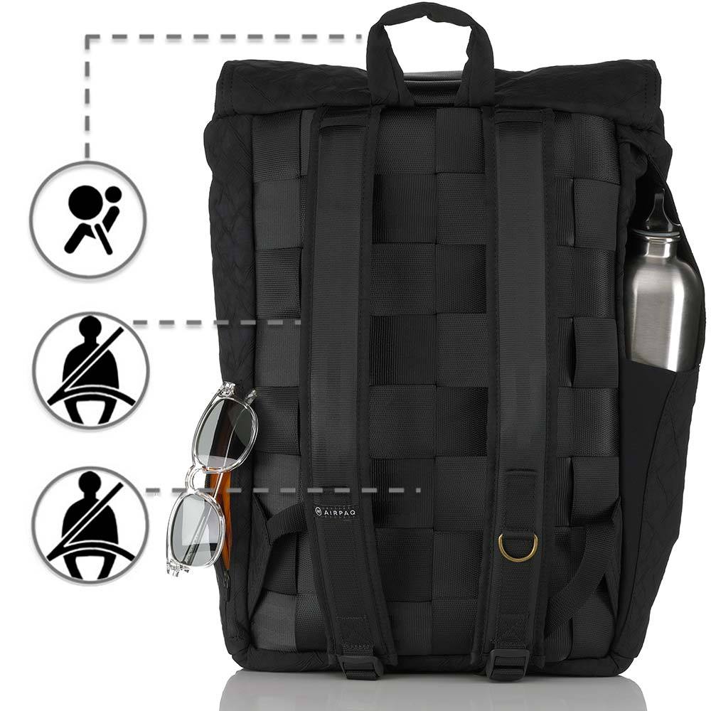 Backpack（白）アップサイクルブランド ＜AIRPAQ 社＞