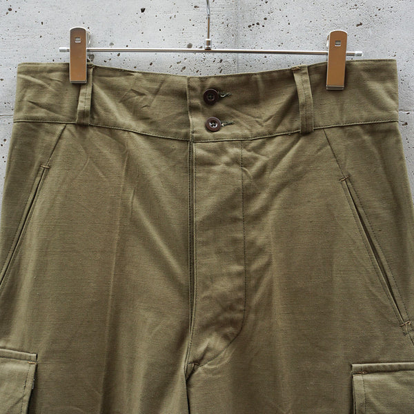 1950'sフランス軍M-47カーゴパンツ前期 サイズ33 《デッドストック